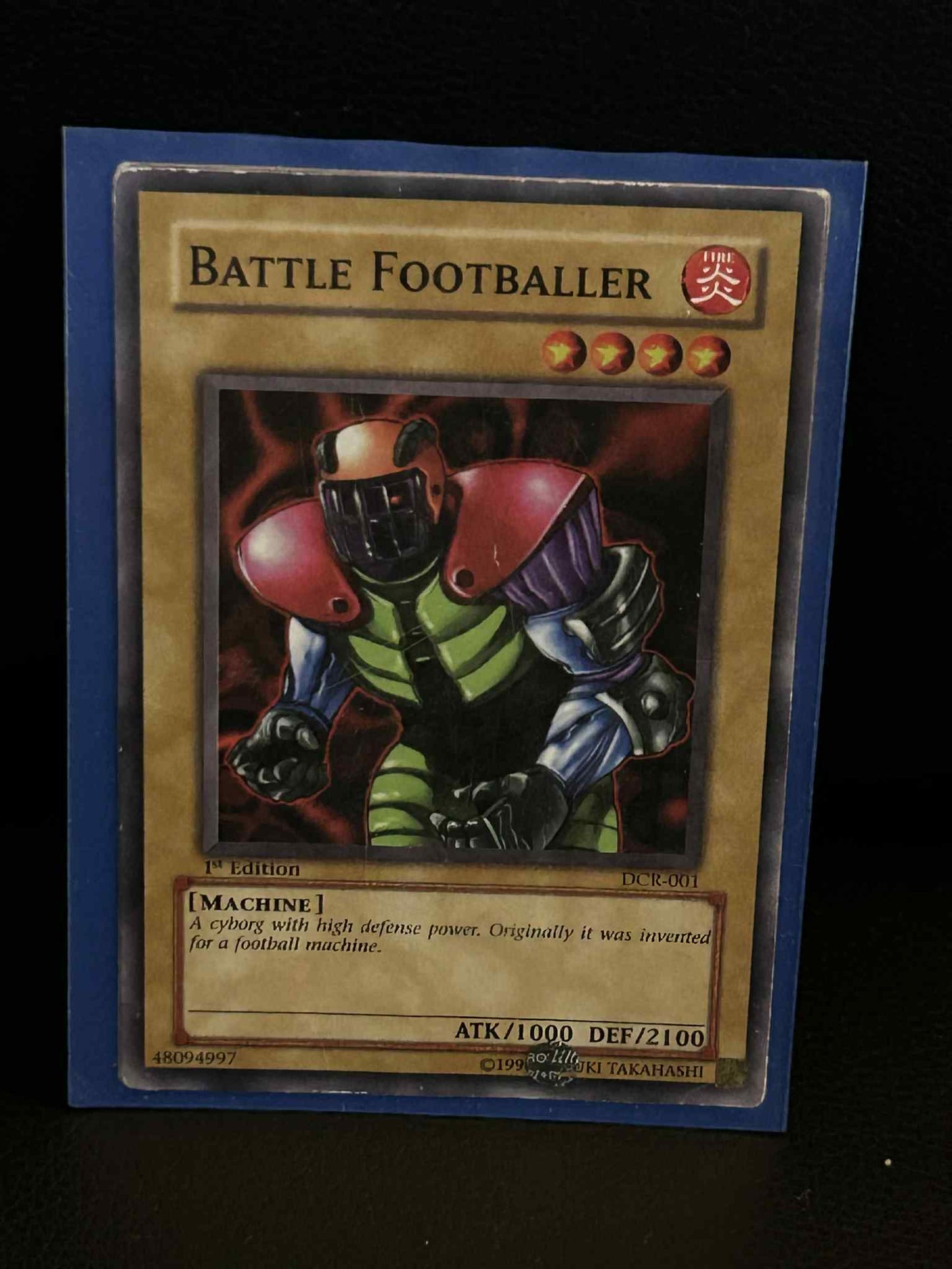 Battle Footballer - DCR-001 - Common - 1st Edition Dark Crisis Yu-Gi-Oh!