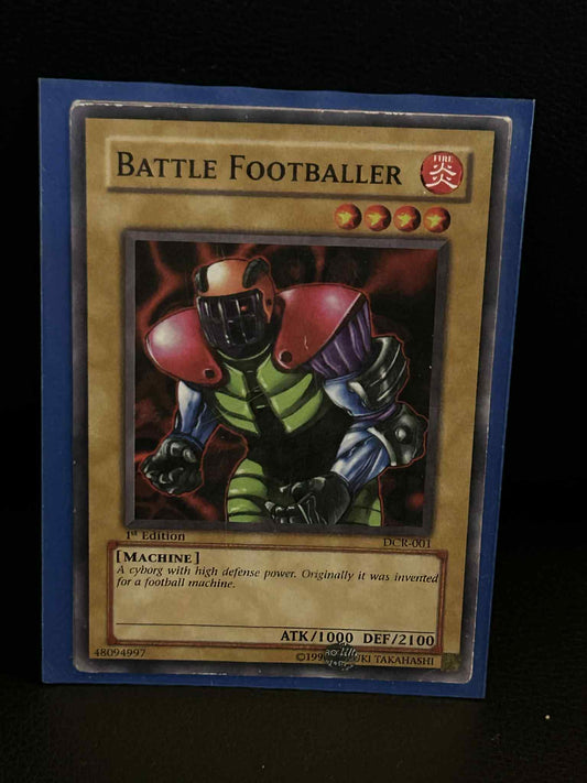 Battle Footballer - DCR-001 - Common - 1st Edition Dark Crisis Yu-Gi-Oh!