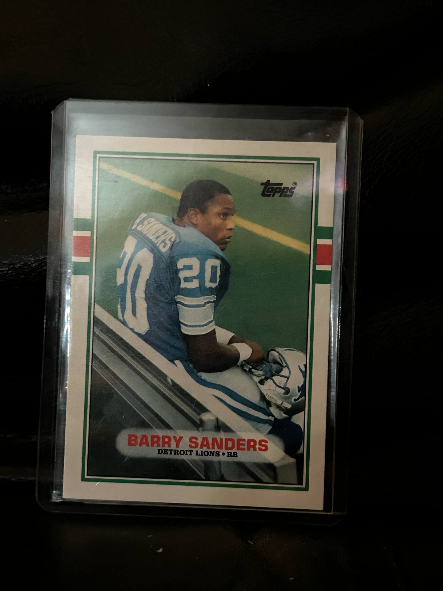 Barry Sanders #83T | 1989 Topps Traded Football