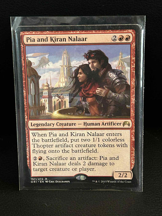 Pia and Kiran Nalaar Magic Origins Magic: the Gathering Lightly Played, English