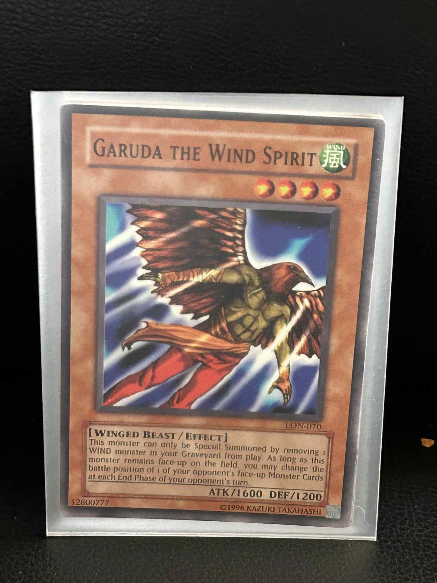 Garuda the Wind Spirit - LON-070 - Common - Unlimited Edition Labyrinth of Night