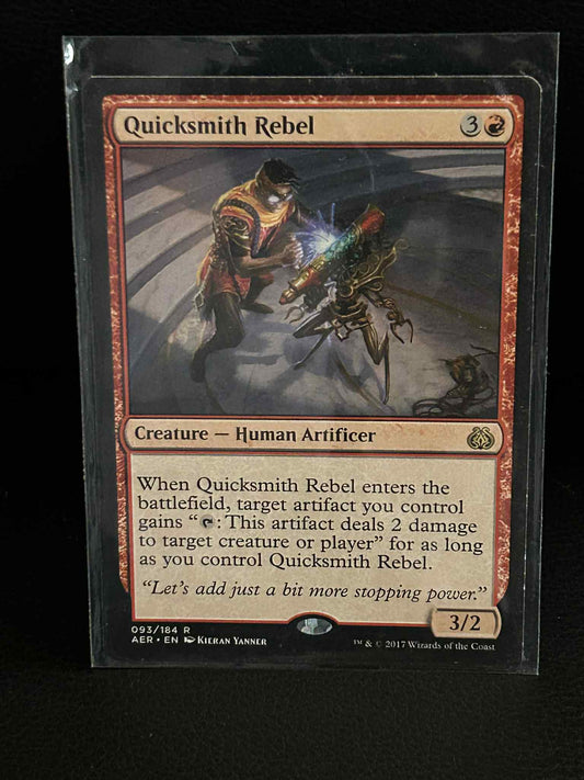 Quicksmith Rebel Aether Revolt Magic: the Gathering Lightly Played, English