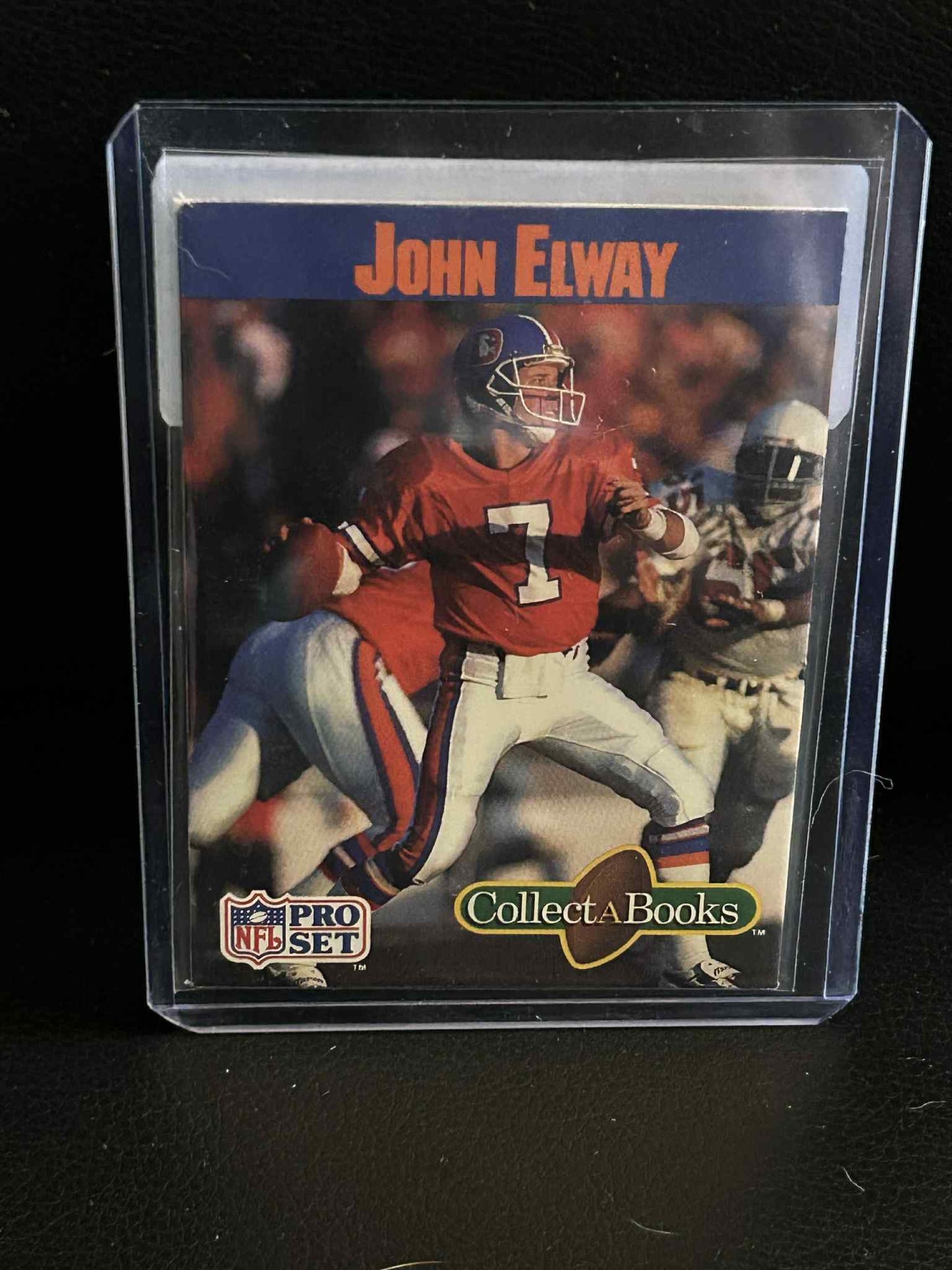 John Elway | 1990 Pro Set Collect A Books Football