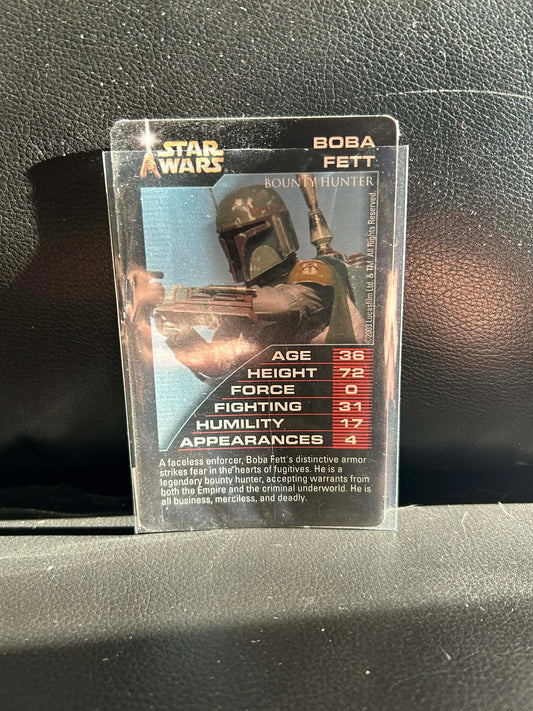 Boba Fett Episodes 4-6 Star Wars Top Trumps Moderately Played