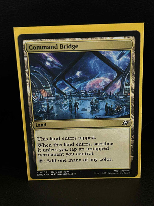 Command Bridge Edge of Eternities Magic: the Gathering Near Mint, English