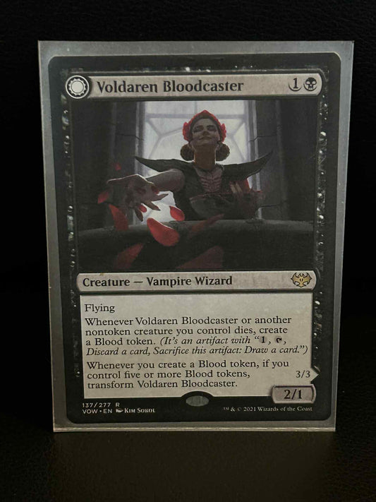 Voldaren Bloodcaster // Bloodbat Summoner Innistrad: Crimson Vow Magic: the Gath