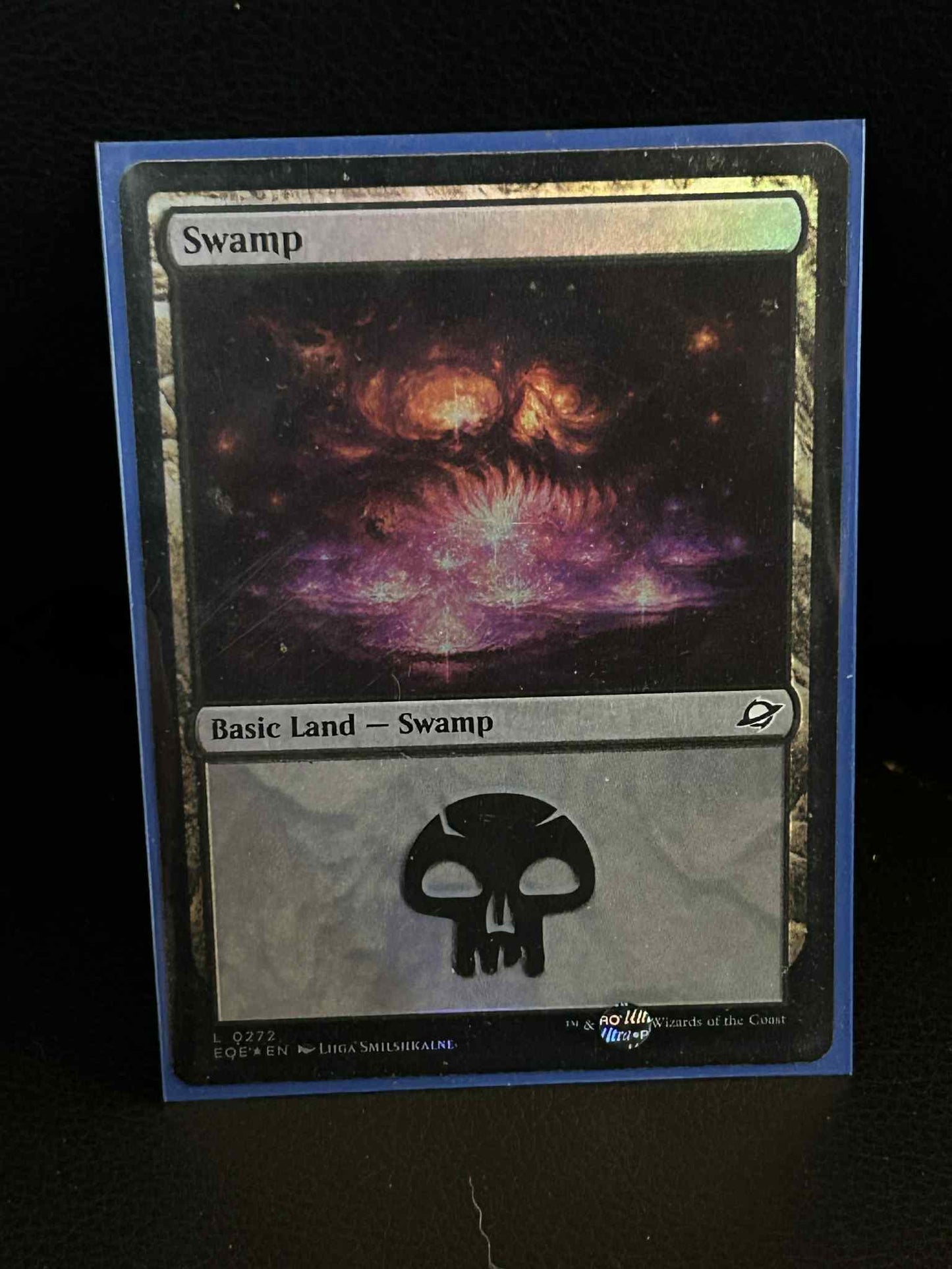 Swamp (0272) - Foil Edge of Eternities Magic: the Gathering Near Mint, English