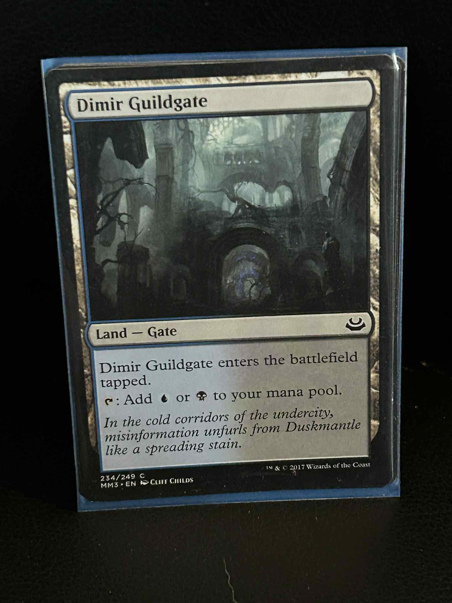 Dimir Guildgate Modern Masters 2017 Magic: the Gathering Lightly Played, English