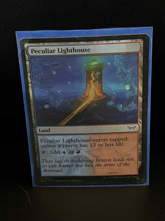 Peculiar Lighthouse - Foil Duskmourn: House of Horror Magic: the Gathering Light