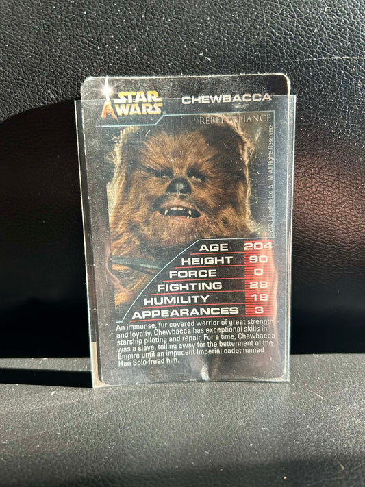 Chewbacca Episodes 4-6 Star Wars Top Trumps Moderately Played