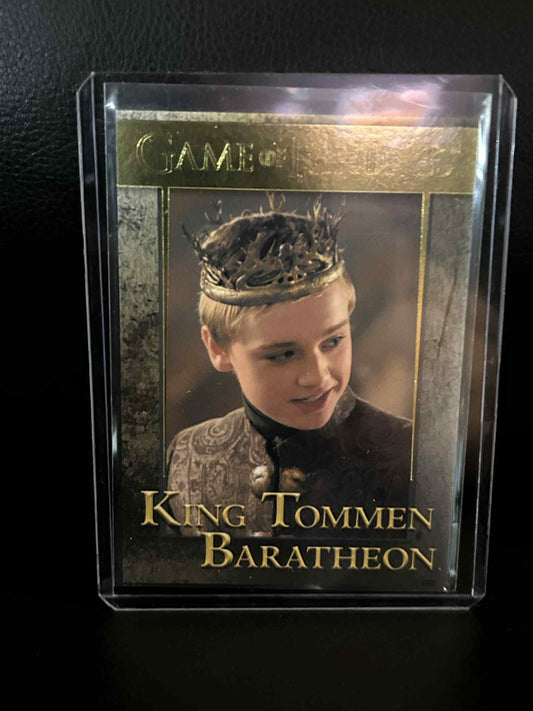 King Tommen Baratheon [Gold] [004/150] #72 - Game of Thrones Season 5