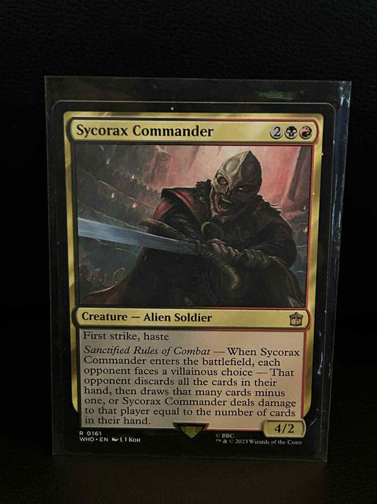 Sycorax Commander Commander: Universes Beyond: Doctor Who Magic: the Gathering L