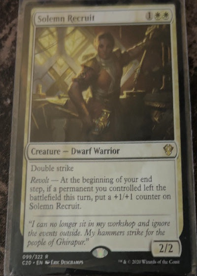 Solemn Recruit