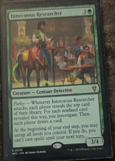 Innocuous Researcher