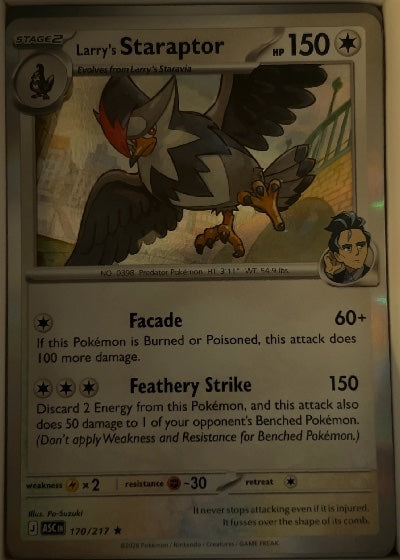 Larry's Staraptor - 170/217