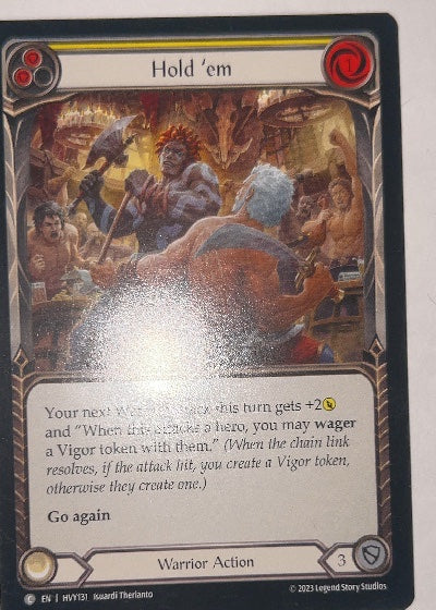 Hold 'em (Yellow)