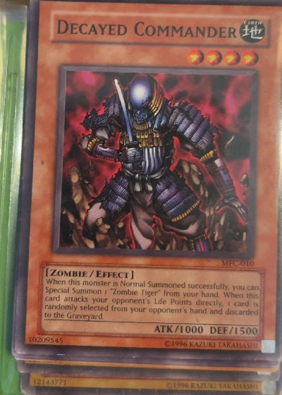 Decayed Commander
