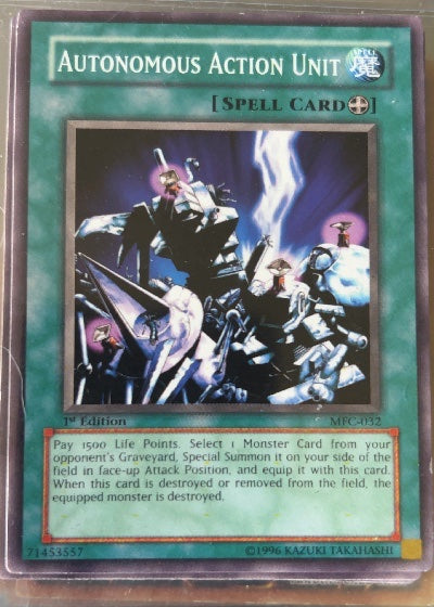Autonomous Action Unit