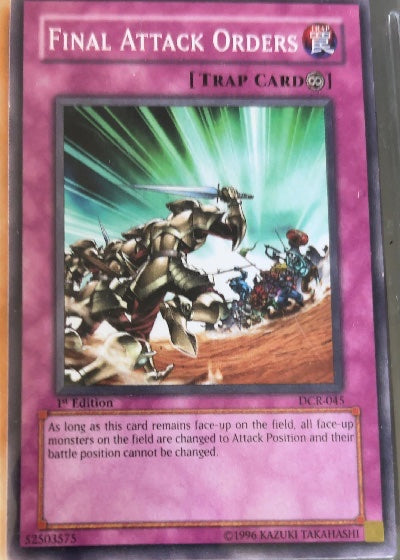 Final Attack Orders