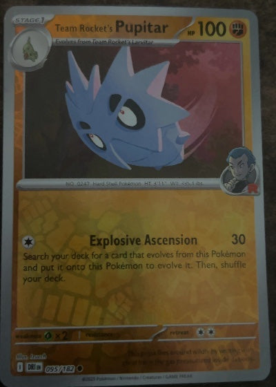 Team Rocket's Pupitar
