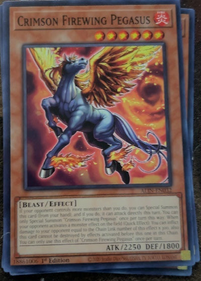 Crimson Firewing Pegasus