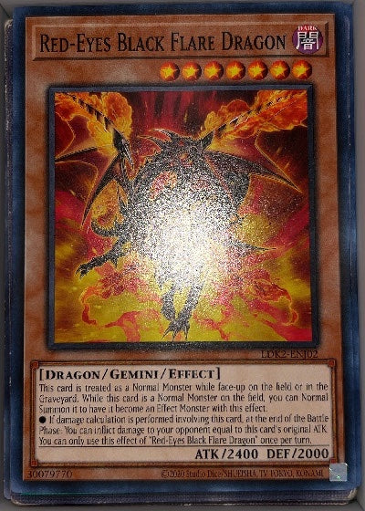Red-Eyes Black Flare Dragon